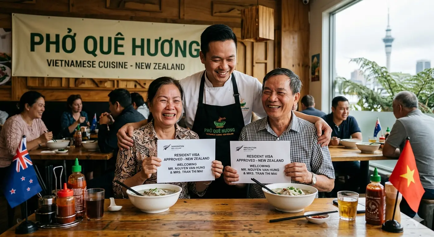 Bảo lãnh Resident Visa cho cha mẹ