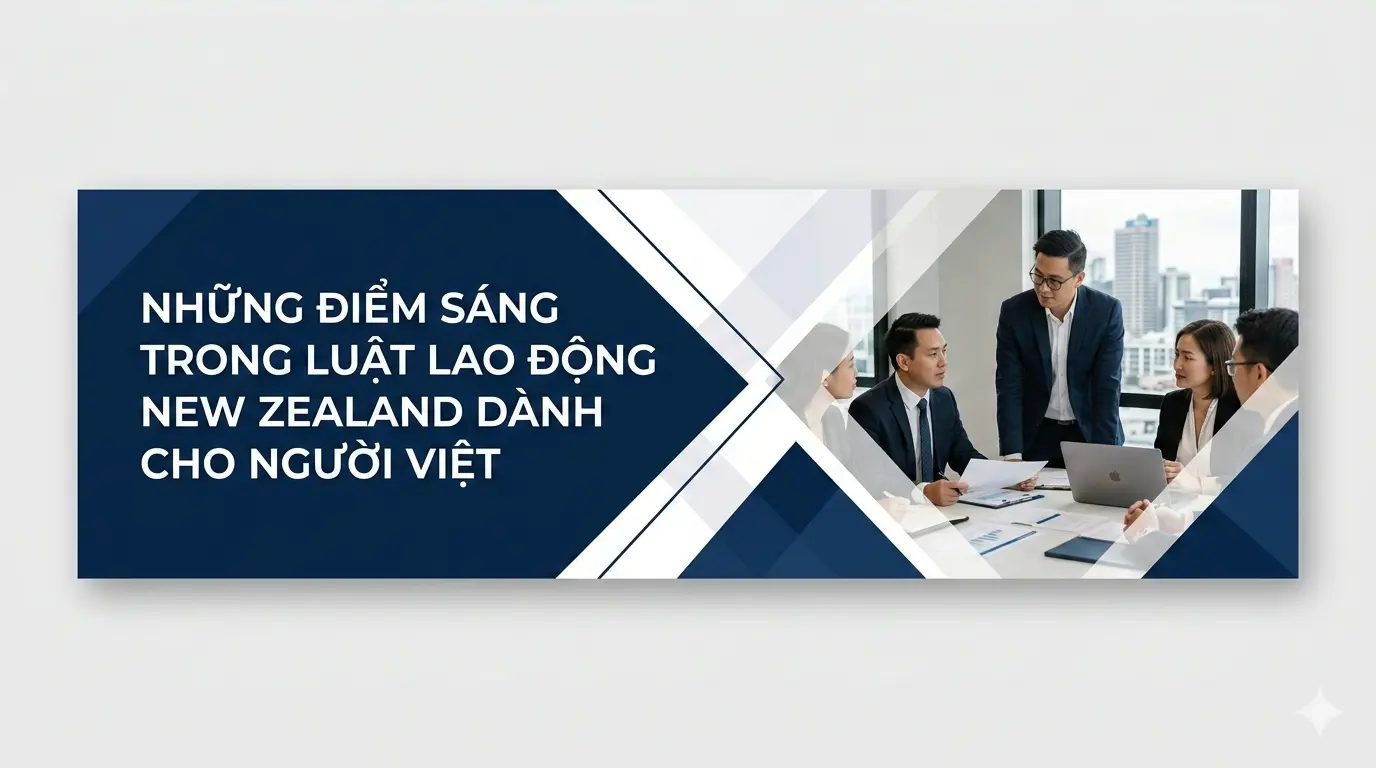 Những điểm sáng trong luật lao động New Zealand dành cho người Việt