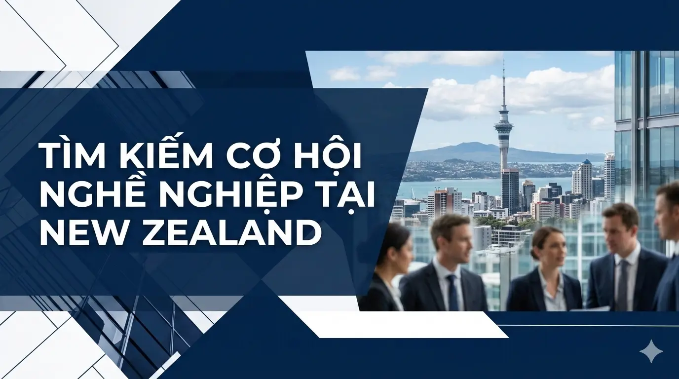Tìm kiếm cơ hội nghề nghiệp tại New Zealand